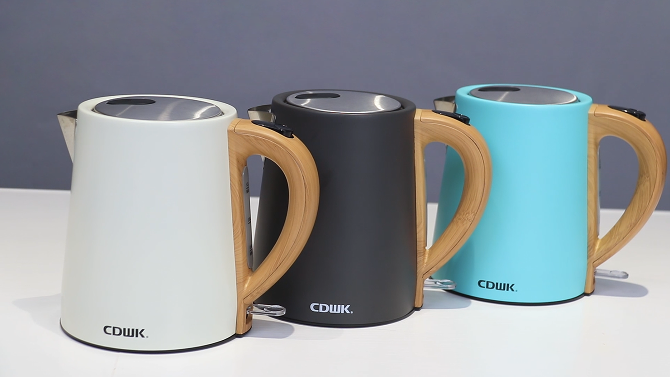 新品上市 | CDWK創(chuàng)點(diǎn)高顏值電熱水壺，讓你愛(ài)上喝水的健康水壺！
