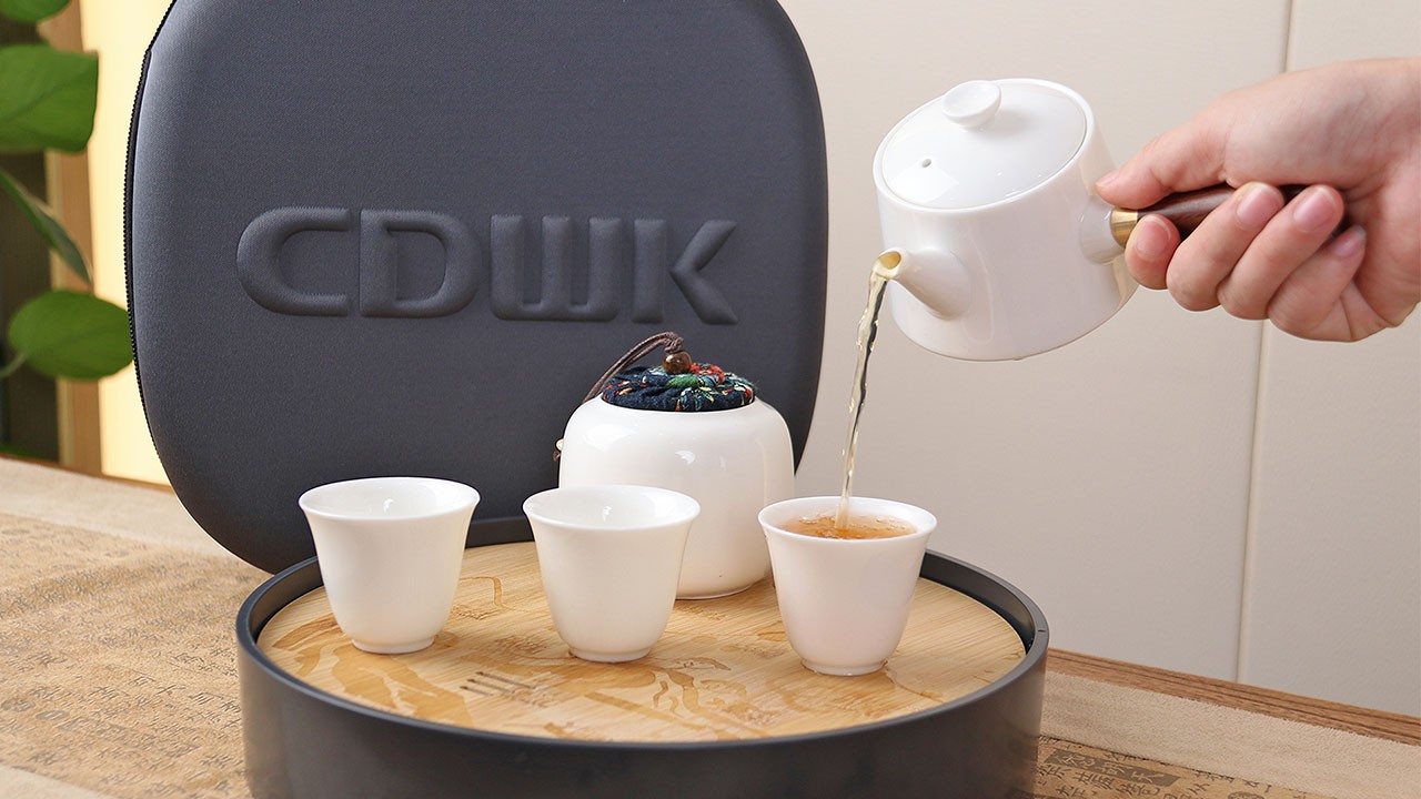 新品上市 | CDWK創(chuàng)點(diǎn) 天行健便攜式茶具套裝，即提即走的茶道儀式感！